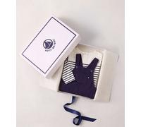 Ensemble cadeau bébé en coton: tee-shirt et salopette Petit Bateau - multicouleur - Taille 18 mois 18M multicouleur