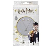 Ensemble cadeau collier et boucles d'oreilles officiel Harry Potter reliques de la mort par The Carat Shop