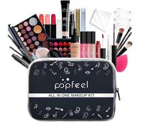 Ensemble Cadeau de Maquillage Tout en un, 30 Pièces Coffret de Cosmetic Makeup Set avec Fard à Paupières Palette Rouge à Lèvre