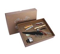 Ensemble cadeau de stylo d’écriture à plume rétro, stylo à plume vintage à tremper avec pointe en acier inoxydable et flacon d’encre vide, set de calligraphie de style européen (Noire)