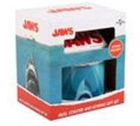 Ensemble-cadeau tasse, sous-verre et porte-clés Jaws Multicolore G