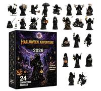 Ensemble Calendrier Compte À Rebours Halloween Souvenir Collectionnable