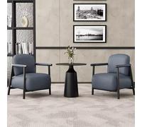 Ensemble canapé et chaise avec table d'appoint pour salon, balcon, hall d'hôtel, réception du thé et négociation