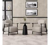 Ensemble canapé et chaise avec table d'appoint pour salon, balcon, hall d'hôtel, réception du thé et négociation