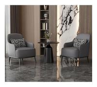 Ensemble canapé et chaise avec table d'appoint - Sièges de salon modernes pour hôtel, café, réception - Idéal pour les conversations (1 + 2, N)