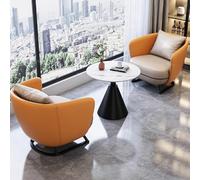 Ensemble canapé et table basse de luxe - Chaise simple simple pour balcon, bureau, réception, réunion de loisirs et négociation d'invités - Combinaison élégante de meubles de maison