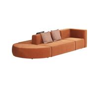 Ensemble canapé et Table Basse Minimaliste et Moderne for Bureau, canapé en Tissu Technique créatif, canapés d'angle modulables, idéal for librairie, Bar de Loisirs, café(D)