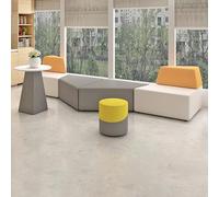 Ensemble canapé et table basse modulaire, design moderne et minimaliste créatif pour bureau, réception et établissements d'enseignement