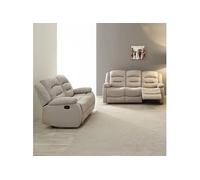 JANS - Ensemble Canapés Relax Manuel 3 Places et 2 Places -