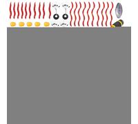 Ensemble Canne à Pêche et Moulinet pour - Matériel Pêcheur Canne Télescopique,Portable Cent Quatre Vingts Centimètres avec Moulinet pour Enfant Débutant Voyage Randonnée Camping Pêche