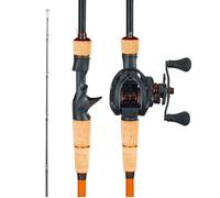 Ensemble Canne et Moulinet Pêche-VEVOR-Fibre de Carbone IM7-7+1 Roulements-Modèle Casting Droitier