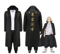Ensemble Cape Tokyo Revengers Mikey Cosplay Noir L (173-177cm) Noir G