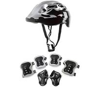 Ensemble casque et coussinets, genouillères et coudières, patinage, scooter, équipement de protection pour le cyclisme, le skateboard, le roller (#2)