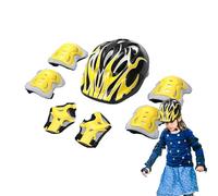 Ensemble casque et coussinets pour enfants | Ensemble de protection pour enfants - Casque et coussinets multifonctions pour enfants de 5 à 10 ans pour sports de plein air, vélo, skateboard, breakdance