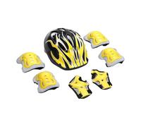 Ensemble Casque et Coussinets pour, équipement de Protection pour Trottinette - Casque et Coussinets réglables pour Tout-Petits, Baseball, Hockey, Skateboard, vélo de Breakdance, Sports de
