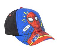 ARTESANÍA CERDÁ Ensemble casquette enfant & lunettes Spiderman – Bleu/rouge, UV400 cat.3, velcro