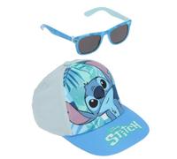 Ensemble Casquette Et Lunettes Uv Lilo Stitch 4-8 Ans (53 Cm) Bleu (Taille Taille Unique,Couleur Bleu)