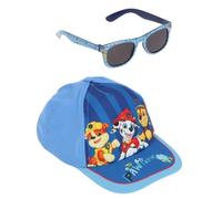 Ensemble Casquette et Lunettes UV Paw Patrol 3-5 ans Réglable - Bleu 52 cm