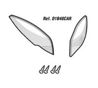 Shad Catadioptre SH48 pour top case Argenté