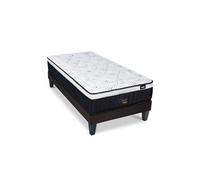 Ensemble CELESTIN 2.0 90x190 cm - Matelas Mémoire de forme + Sommier Bois