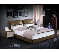 Ensemble chambre à coucher classique 3 pièces Lit classique + table de nuit Lit double Nouveau