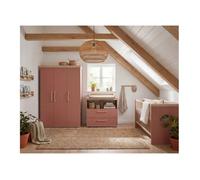 Ensemble Chambre Bébé 'Jimmy' - ROBA - Chambre Complète Trio - Mauve / Chêne