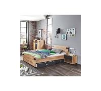 Ensemble chambre enfant/ado Imitation chene poutre - 90 x 200 cm --