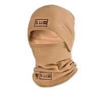 Ensemble chapeau et écharpe tactique d'hiver, couvre-chef chaud, masque cagoule chaud, cache-cou de sport Kaki XL