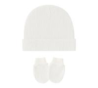 Ensemble chapeau et mitaines d ' hiver en coton pour nourrissons, tout-petits, nouveau-nés, unisexe, ensemble de gants et bonnet d ' hiver pour pépinière