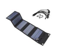 Ensemble Chargeur Solaire 15 W 6 V Dc Pliable Panneaux Solaires