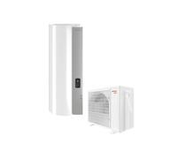 Ensemble chauffe-eau thermodynamique Calypso Split 150L Vertical Mural - - ATLPACKSPLITCA150