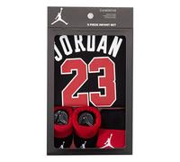 Ensemble chaussettes, t-shirt et bonnet jersey enfant Jordan 23 Noir 6/7 ans Unisex