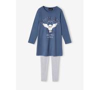 Ensemble chemise de nuit + legging fille Harry Potter indigo 5A