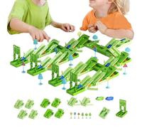 Ensemble Circuit De Course pour Enfant Interactif Flexible Puzzle Véhicule