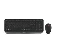 Ensemble clavier Azerty et souris sans fil Cherry Gentix Desktop Noir