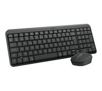 Logitech Ensemble clavier et souris MK250 AZERTY sans fil Bluetooth compact ambidextre Graphite
