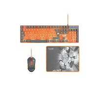 Fr Tec – Ensemble clavier DBPCPACK Dragon Ball Super QWERTY Orange