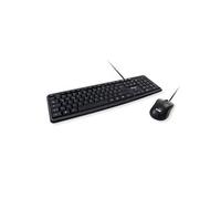 Equip 245201 clavier Souris incluse Bureau USB QWERTY Espagnole Noir