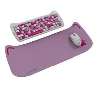 Ensemble clavier et souris - CANYON - HSET-W6 - Rose - Sans fil - Optique