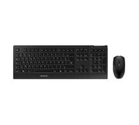CHERRY B.UNLIMITED 3.0 Ensemble Clavier & Souris sans fil, rechargeable, noir, USB, AZERTY - FR