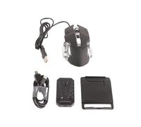 Ensemble Clavier et Souris de Jeu à Une Main, Souris et Clavier Portables Rétroéclairés par LED, Prise en Charge de la Sortie Casque 3.5 Sensible pour Le Bureau