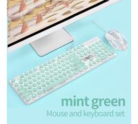 Ensemble clavier et souris de jeu punk,ensemble d'écouteurs,claviers Shoous,3200 ug I,combos casque,accessoires informatiques,3 pièces -Two-piece suit-B