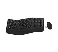 V7 CKW500BTDE - Ensemble clavier et souris - sans fil - Bluetooth, 2.4 GHz - QWERTZ - Allemand - noir G