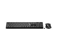 - Ensemble clavier et souris - full size - sans fil - 2.4 GHz - AZERTY - Français