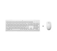 Ensemble clavier et souris - HP - 230 - Sans fil - Blanc - Français