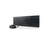 Ensemble clavier et souris - LENOVO - 4X30M39497 - Sans fil - QWERTY - Noir