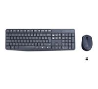 Ensemble Clavier et Souris - LOGITECH - MK235 - Sans fil - Tchèque et Slovaque - 1000DPI