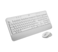 Ensemble clavier et souris - Logitech - MK650 - AZERTY - Sans fil - Bluetooth LE - Blanc cassé