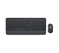 Ensemble clavier et souris - LOGITECH - MK650 - Sans fil - Bluetooth LE - Graphite - Espagnol