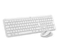 Ensemble Clavier et Souris - LOGITECH - MK950 Signature Slim - Sans Fil - Blanc - QWERTY US